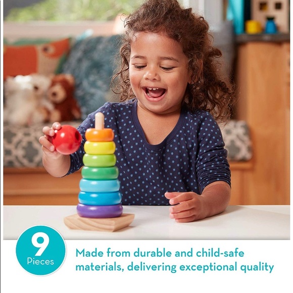 Rainbow Stacker Classic Toy - Picture 8 of 8